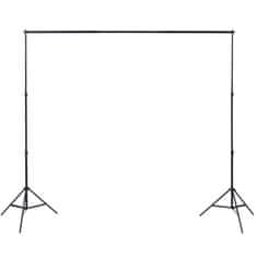 Vidaxl Komplet za fotografski studio s softboxi, ozadji in reflektorjem