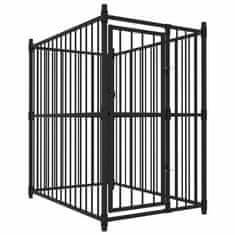 Vidaxl Zunanji pasji boks 150x100x150 cm