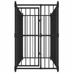 Vidaxl Zunanji pasji boks 150x100x150 cm