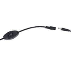Vidaxl LED svetilka za akvarij s spono 35-55 cm modra in bela