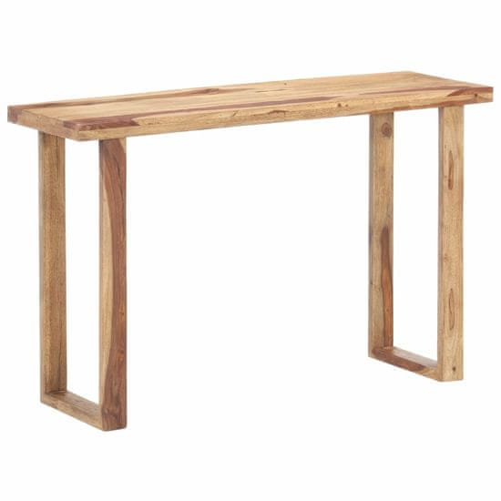 shumee Konzolna mizica 118x40x76 cm iz trdnega palisandra
