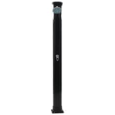 Vidaxl Solarni tuš 196 cm 40 L črne barve