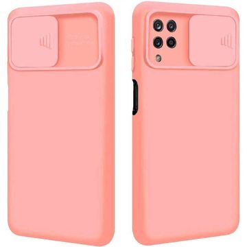 MG Privacy Lens silikonski ovitek za Samsung Galaxy A22 5G, oranžna