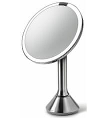 Simplehuman Zrcalo z upravljanjem intenzivnosti osvetlitve na dotik Dual Light iz nerjavečega jekla