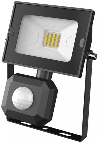Avide Slim SMD LED reflektor s senzorjem, 10W, CW, 6400K