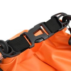 Vidaxl Torba Dry Bag oranžna 20 L PVC