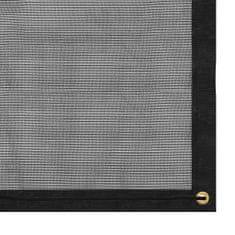 shumee Mreža za prikolico HDPE 2x3 m črna