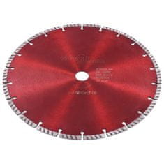 Vidaxl Diamantni rezalni disk s turbo jeklom 300 mm