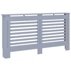 Vidaxl Pokrov za radiator antraciten 152x19x81,5 cm mediapan
