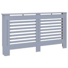 shumee Pokrov za radiator antraciten 152x19x81 cm mediapan