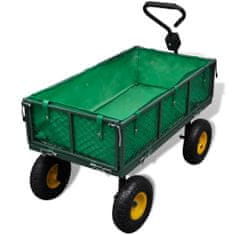 Vidaxl Vrtni voziček z obremenitvijo do 350 kg