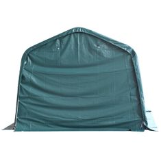 shumee Premični šotor za živino 550 g/m2 3,3x8 m PVC temno zelen