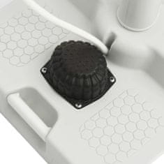 Vidaxl Kamping stojalo za umivanje rok z dispenzerjem 35 L
