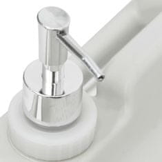 Vidaxl Kamping stojalo za umivanje rok z dispenzerjem 35 L
