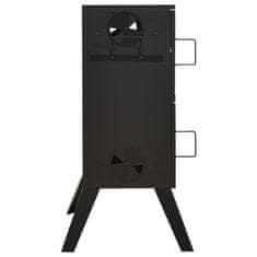 Vidaxl Peč za dimljenje 55x47,5x100,5 cm jeklo