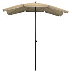 Vidaxl Vrtni senčnik 200x130 cm taupe