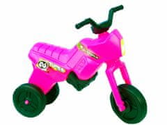 Yupee Enduro roza velik plastični sedež višina 31 cm nosilnost do 25 kg 12 m+