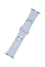 FIXED Set trakov za pametno uro Apple Watch, silikonski, 42/44/45 mm, moder (FIXSST-434-LGBL)