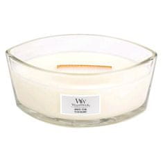 Woodwick Dekorativna vaza za sveče , Beli tikovina, 453,6 g