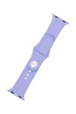 FIXED Komplet pasa Silicone Strap za Apple Watch, 38/40/41 mm, silikon, lila (FIXSST-436-LILA)
