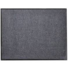 Vidaxl PVC Predpražnik Sive Barve 90 x 120 cm