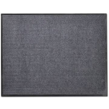 Vidaxl vidaXL PVC predpražnik 90 x 120 cm siv