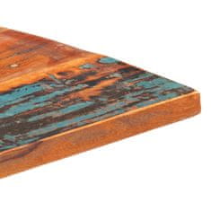 shumee Pravokotna mizna plošča 70x90 cm 25-27 mm trden predelan les