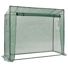 Greatstore Rastlinjak z vhodom 200x80x173 cm