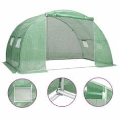 Vidaxl Rastlinjak 8 m2 2x4x2 m