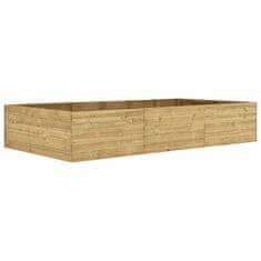 Vidaxl Visoka greda 300x150x54 cm impregnirana borovina