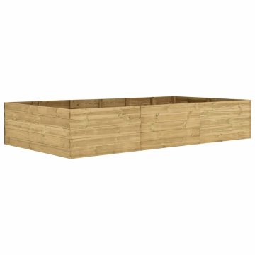 Vidaxl Visoka greda 300x150x54 cm impregnirana borovina