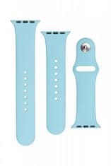 FIXED Set trakov za pametno uro Apple Watch, silikonski, 38/40/41 mm, turkizen (FIXSST-436-TU)