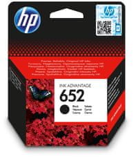 HP kartuša 652 črna (F6V25AE)