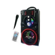 Bass Polska FM USB Karaoke zvočnik Bluetooth 90W + daljinec
