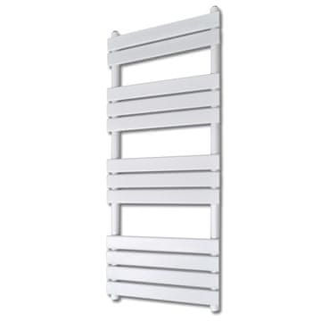 Vidaxl Kopalniški cevni radiator za centralno raven 600x1400 mm
