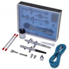 Vidaxl Airbrush set z 2 pršilnima pištolama