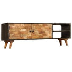 Vidaxl TV omarica iz trdnega mangovega lesa 140x30x45 cm