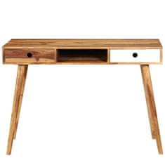 Vidaxl Pisalna miza iz trdnega palisandra 110x55x76 cm