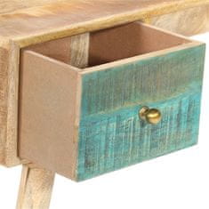 Vidaxl Pisalna miza 118x50x75 cm trden mangov les