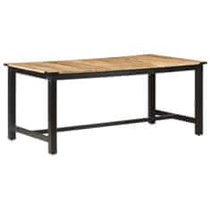 Vidaxl Jedilna miza 180x90x76 cm trden robusten mangov les