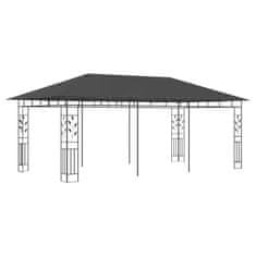 Vidaxl Paviljon z mrežo proti komarjem 6x3x2,73 m antraciten