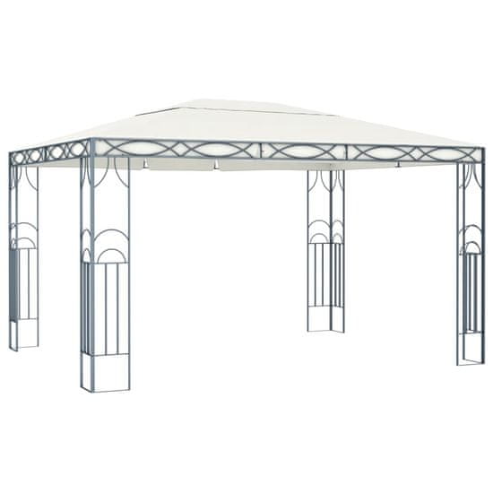 Vidaxl Paviljon 400x300 cm krem