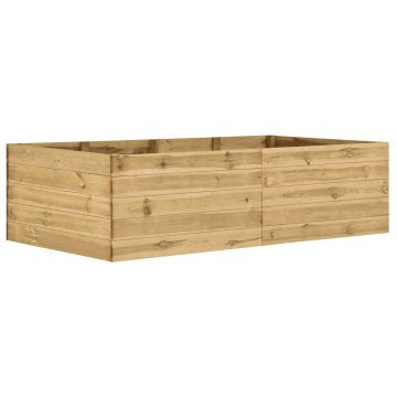 Vidaxl Visoka greda 200x100x54 cm impregnirana borovina
