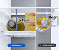 Samsung BRB26600FWW/EF vgradni hladilnik