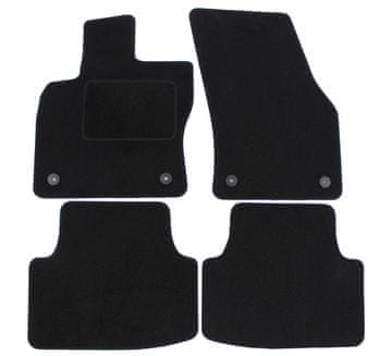 SCOUTT Velur preproge za avto za Seat Leon III 2013-2020, 4ks