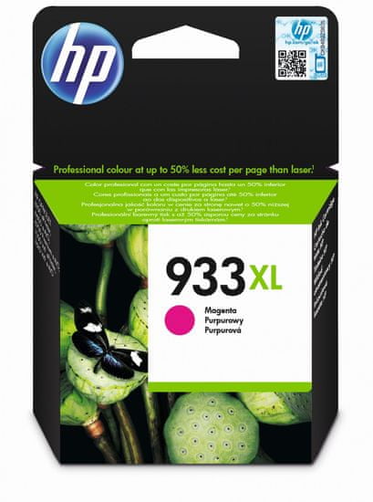 HP kartuša Officejet 933 XL, instant ink, magenta (CN055AE)