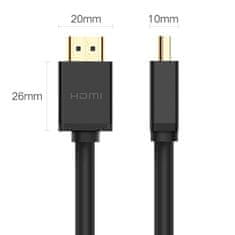 Ugreen HD104 HDMI kabel 4K 60Hz 3D 10m, črna