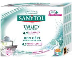 Zaparevrov Tablete za pomivanje posode 4 v 1, 40 kosov, Sanytol