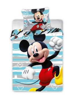 Faro Posteljnina za otroško posteljico Mickey Happy Cotton, 100/135, 40/60 cm