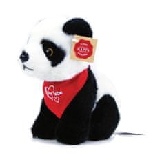 Zaparevrov Plišasta panda z ljubečim sporočilom, 22 cm